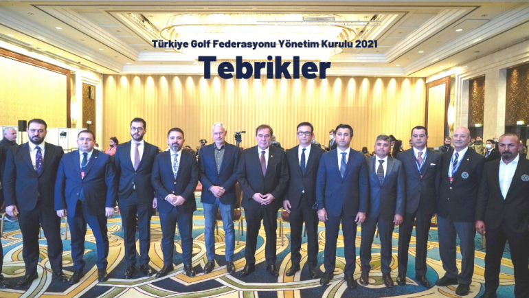 Recep Turan Golf Federasyonu Yönetiminde